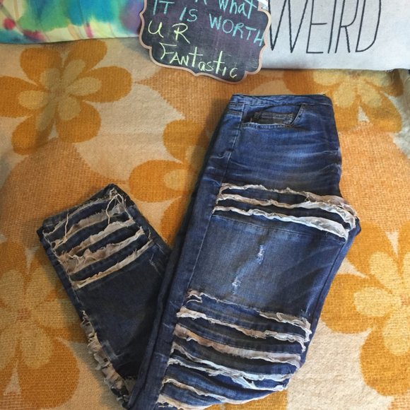 111-UR Powerful ❤️~JUSTCAVALLI-Shredded Luxury - Picture 8 of 15